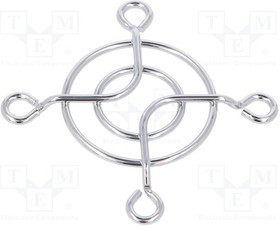 ASFN48001, Решетка, сталь, 40x40мм, винт