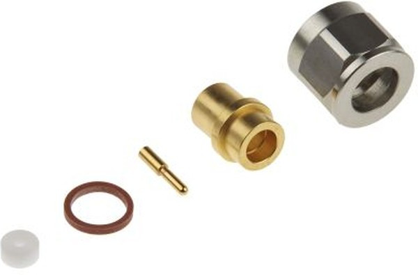 145-0694-002, RF Connectors / Coaxial Connectors STRT PLG .141S/R PAS