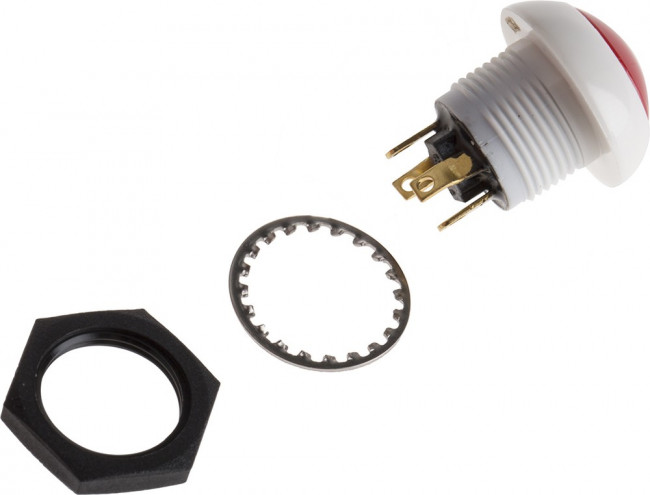 P9-113191, Push Button Switch, Momentary, Panel Mount, 12mm Cutout, DPDT, 28V dc, IP64 P9-113191, Push Button Switch, Momentary, Panel Mount, 12mm Cutout, DPDT, 28V dc, IP64