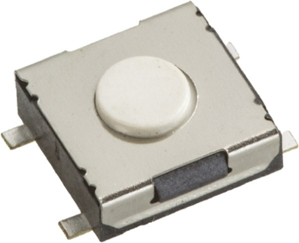430471031826, Тактильная кнопка, WS-TASV, Top Actuated, SMD (Поверхностный Монтаж), Round Button, 260 гс 430471031826, Тактильная кнопка, WS-TASV, Top Actuated, SMD (Поверхностный Монтаж), Round Button, 260 гс