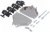 MHDTZK50-K, D-Sub metal hood Poles 50 MHDTZK50-K, D-Sub metal hood Poles 50