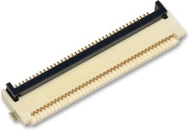 XF3M60151BR100, FFC / FPC разъем, 0.5 мм, 60 контакт(-ов), Гнездо, XF3M, Поверхностный Монтаж, Верх, Низ