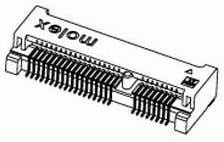 0679101002, Разъем Card Edge SMD, P=0.8мм