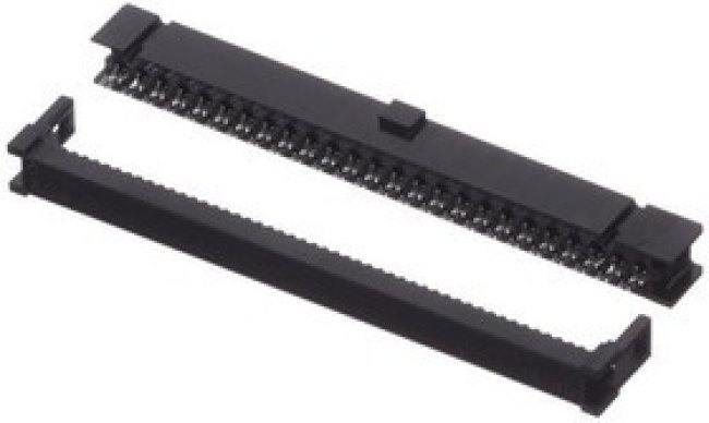XG4M-5030, Rectangular MIL Spec Connectors OpenCoverSocket 50P NoStrainRelief 1Polr
