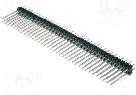 SL22.190.72Z, Штыревой, IDC, "папа", PIN 72, прямой, 2,54мм, THT, 2x36, луженые