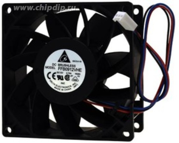 Вентилятор Delta Electronics FFB0912VHE 92x38мм 12V 0.75A OEM