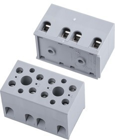 2716046, UK Series G 5/ 4 Non-Fused Terminal Block, 4-Way, 32A, 24 12 AWG Wire, Screw Down Termination