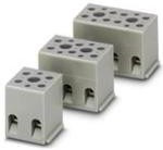 2716046, UK Series G 5/ 4 Non-Fused Terminal Block, 4-Way, 32A, 24 12 AWG Wire, Screw Down Termination