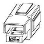 1445957-2, Корпус разъема, Серия Power 15/30/45, Штекер, Гнездо, 1 вывод(-ов)