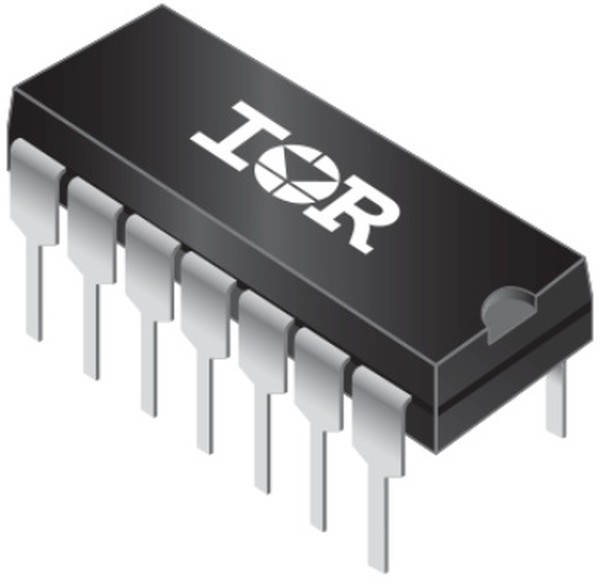 IR2113PBF, Драйвер ключей нижнего и верхнего уровней, [DIP-14]