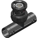 CT3341A, RF Adapters - Tee BNC tee female to male to female Adapter, 50ohm, Instrument
