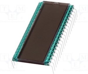 DE151-RS-20/7.5, Дисплей ЖКД, цифровой, STN Positive, Кол-во знаков 3,5 DE151-RS-20/7.5, Дисплей ЖКД, цифровой, STN Positive, Кол-во знаков 3,5