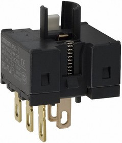 A16-2, Контактный блок, DPDT, 5А, 250В, 2-полюсный, пайка