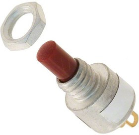 39-601 RED, Pushbutton Switches PushBtn Switch N.O. Economy Red Btn