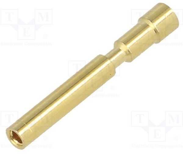 7.010.901.002, Контакт, "мама", 1мм, 0,34-1мм2, обжим, на провод