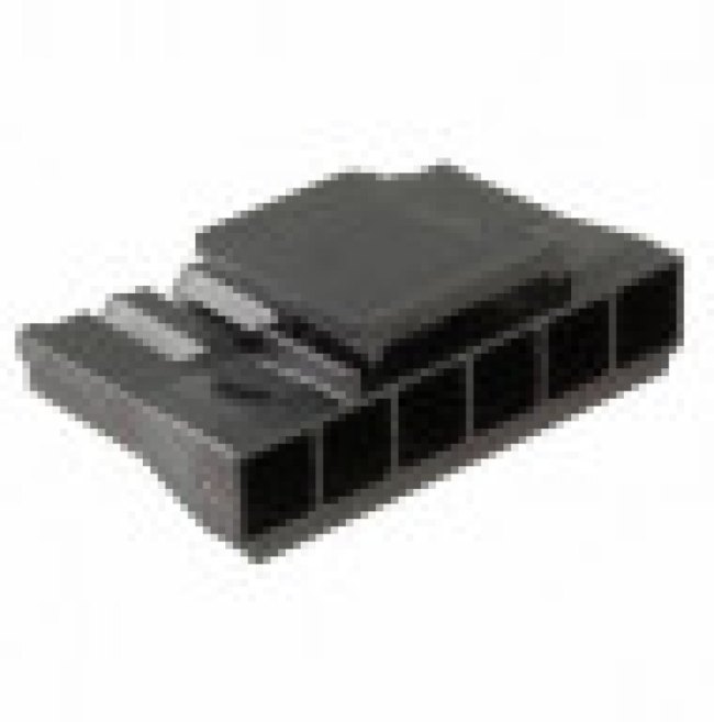 172672-2006, Power to the Board Super-Sabre 7.5mm Recp Hsg 6Ckt