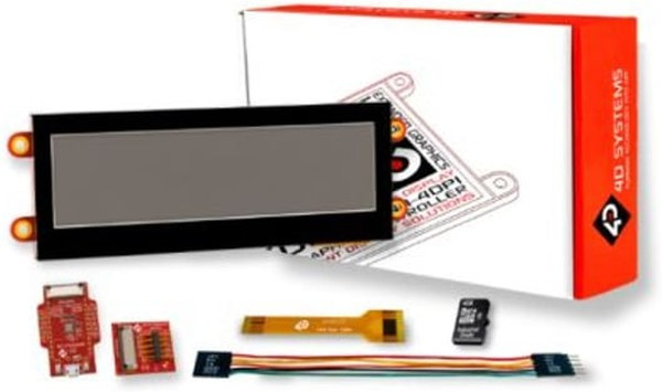 SK-PIXXILCD-39P4-CTP, Дисплей: TFT, 3,9", 480x128, Размер окна: 95,04x25,34мм, 475кд/м2