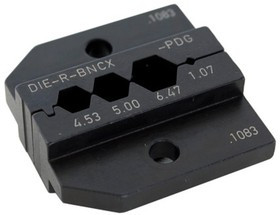 Neutrik DIE-R-BNCX-PDG cменные губки для HX-R-BNC, 1.07 мм, 6.47 мм, 5.00 мм