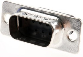 865609PLTXLF, D-Sub Standard Connectors Crimp connector 9 way Pin