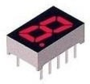LA-401VN, 7-Segment LED Display, CC Red 16 mcd RH DP 10.2mm LA-401VN, 7-Segment LED Display, CC Red 16 mcd RH DP 10.2mm