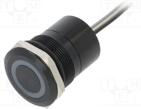 BG-MC25MCBGR, Переключатель: емкостный, Пол: 2, SPST-NC, 0,01A/12ВDC, IP68, 20мОм