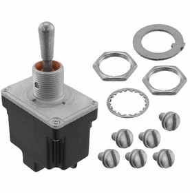 2TL1-61, Toggle Switches TOGGLE SW DPDT 3POS SCRW TERM STD LVR
