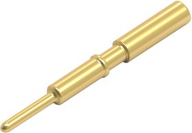 61.252.13, CIRCULAR CONTACT, PIN, CRIMP, BRASS