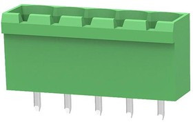 2EDGVC-5.08- 05P-14-100A(H), Разъемный клеммный блок на плату, 5 контактов