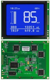NHD-160128WG-BTMI-VZ#-1, LCD Graphic Display Modules &amp; Accessories STN-Blue (-) 129.0 x 102.0