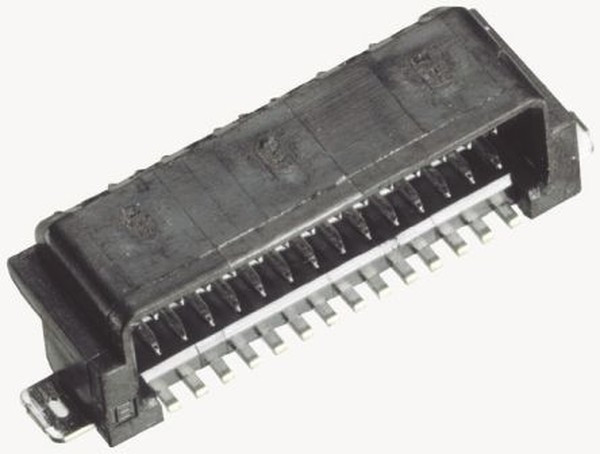 IL-WX-6PB-HF-HD-S-BE, IL-WX Series Right Angle Surface Mount PCB Header, 6-Contact, 0.8mm Pitch, 2-Row, Shrouded IL-WX-6PB-HF-HD-S-BE, IL-WX Series Right Angle Surface Mount PCB Header, 6-Contact, 0.8mm Pitch, 2-Row, Shrouded