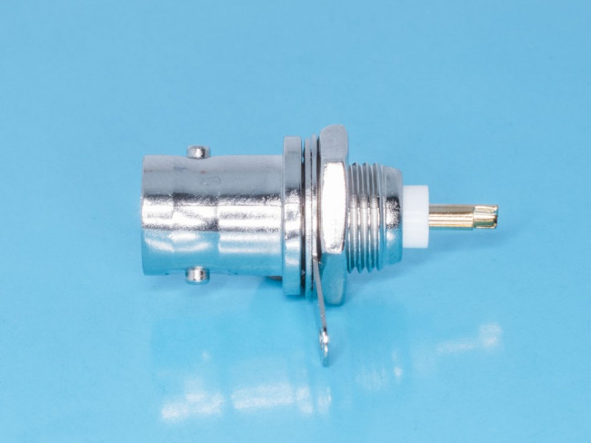 BNC-BJ, Разъём высокочастотный , под пайку