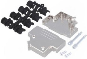 MHD45ZK25-K, Корпус для разъемов D-Sub, D-Sub HD 44pin,D-sub 25pin, UNC4-40