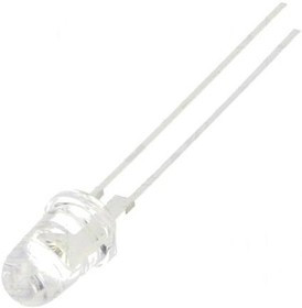 OSG59L5201P, LED; 5mm; green; 160000?180000mcd; 8°; Front: convex; 2.8?3.6V