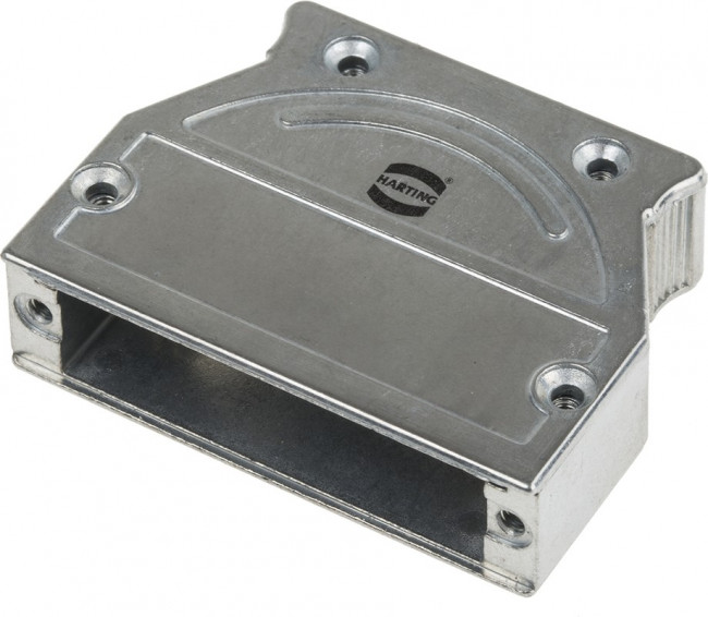 61030010012, D-Sub, InduCom Series Metal Angled, Straight D Sub Backshell, 25 Way 61030010012, D-Sub, InduCom Series Metal Angled, Straight D Sub Backshell, 25 Way