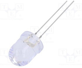 OSR5PAA131A-VVLED, LED; 10mm; red; 4200mcd; 30°; Front: convex; 3?13V; Pitch: 2.54mm OSR5PAA131A-VVLED, LED; 10mm; red; 4200mcd; 30°; Front: convex; 3?13V; Pitch: 2.54mm