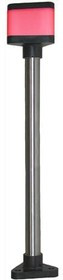 JT028-R-CS, LED Panel Mount Indicators STK LIGHT RED CONT POLE
