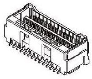 5054063260, Conn Wire to Board RCP 32 POS 1.5mm Solder ST SMD T/R