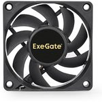 Вентилятор ExeGate ExtraSilent ES07015S3P, 70x70x15 мм, Sleeve bearing (подшипник скольжения), 3pin,