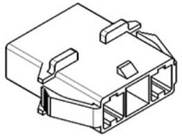 35150-0319, Headers &amp; Wire Housings VersaBlade .070 W/W 3PIN REC HSG