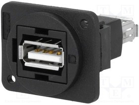 CP30208NX, Адаптер USB, Отверстие, Гнездо USB Типа A, Гнездо USB Типа A, USB 2.0, FT Series CP30208NX, Адаптер USB, Отверстие, Гнездо USB Типа A, Гнездо USB Типа A, USB 2.0, FT Series