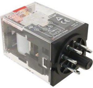 MKS3PI5DC24BYOMZ, Industrial Relay MKS 3CO DC 24V 10A Plug-In Terminal MKS3PI5DC24BYOMZ, Industrial Relay MKS 3CO DC 24V 10A Plug-In Terminal