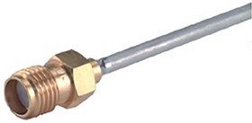 21_SMA-50-2-15/111_NE, 21_SMA-50-2-15/111_NE Series, jack Cable Mount SMA Connector, 50, Solder Termination, Straight Body