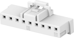 1-2232979-9, Прямоугольный разъем, Natural, Key A, SGI 2.0 Series, 9 контакт(-ов), Штекер, 2 мм, IDC / IDT