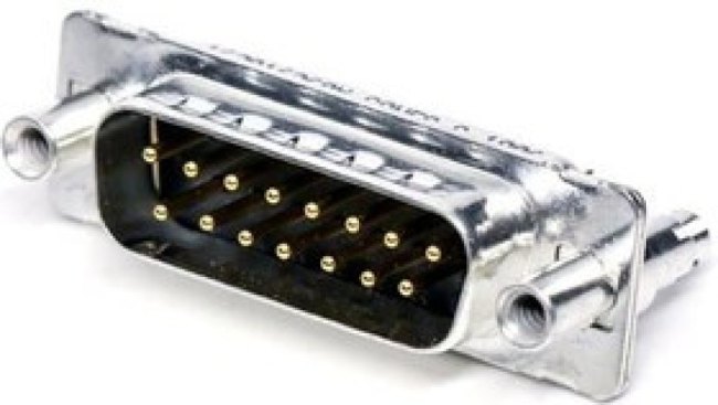 163A16269X, D-Sub Standard Connectors 15P DSUB PLUG STRT THRU-HOLE