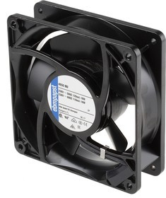 4650NU, 4000 N Series Axial Fan, 230 V ac, AC Operation, 160m³/h, 19W, IP54, 119 x 119 x 38mm
