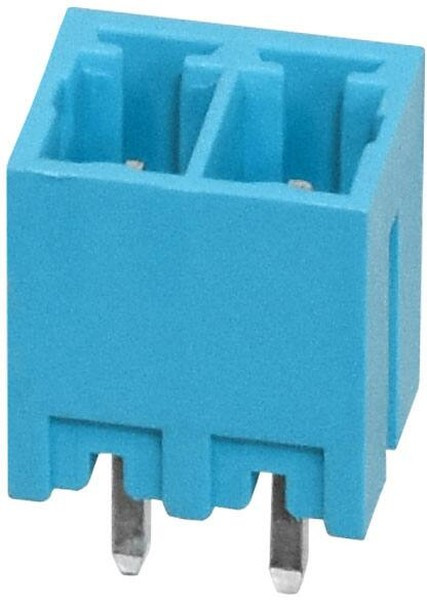TBP02R2-381-02BE, Pluggable Terminal Blocks Terminal block, pluggable, 3.81, receptical, 2 pole, blue