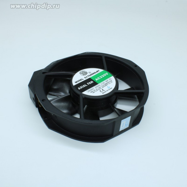 Вентилятор JIULONG G17040HA2BT, 220В AC, 2600об/мин., 5.5м3/мин, 172х150х39мм, клемма