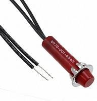 6073-001-634R, Panel Mount Indicator Lamps RED DIFFUSED CONICAL FACE