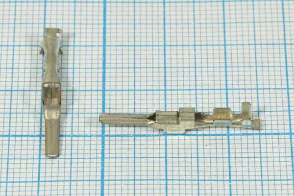 Клемма вилка, 2,3x0,64, 0,3-0,5мм2