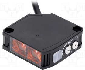 E3JK-DP11, Датчик: оптоэлектронный, Дальность: 2,5м, PNP, DARK-ON, LIGHT-ON